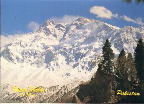 (image for) Pakistan Beautiful Postcard Nanga Parbat 8125M