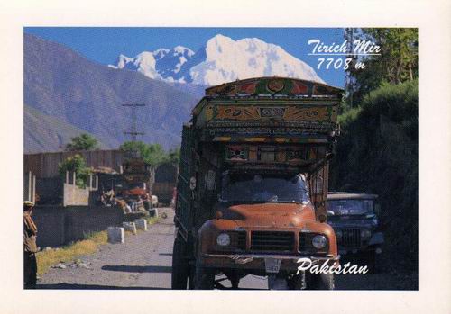 (image for) Pakistan Beautiful Postcard Trichmir Range Chitral
