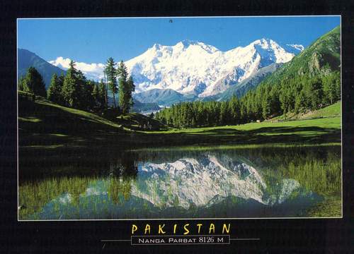 (image for) Pakistan Beautiful Postcard Nanga Parbat 8125M