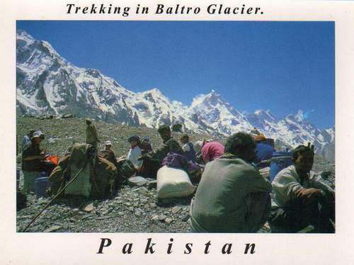 (image for) Pakistan Beautiful Postcard Trekking In Baltoro Glacier
