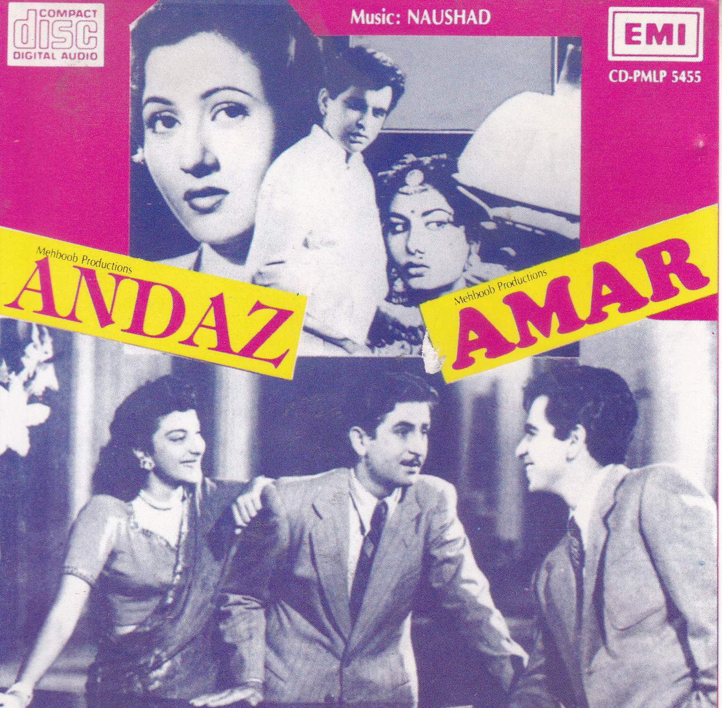 (image for) Indian Cd Andaz Amar EMI CD