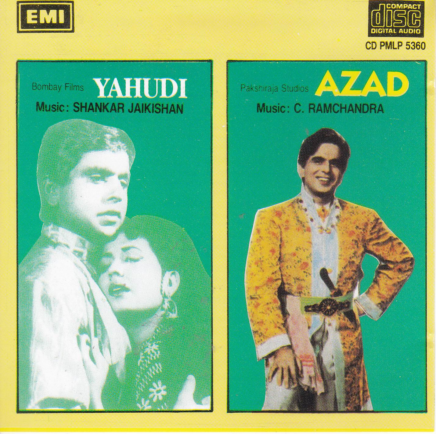 (image for) Indian Cd Azad Yahudi EMI CD