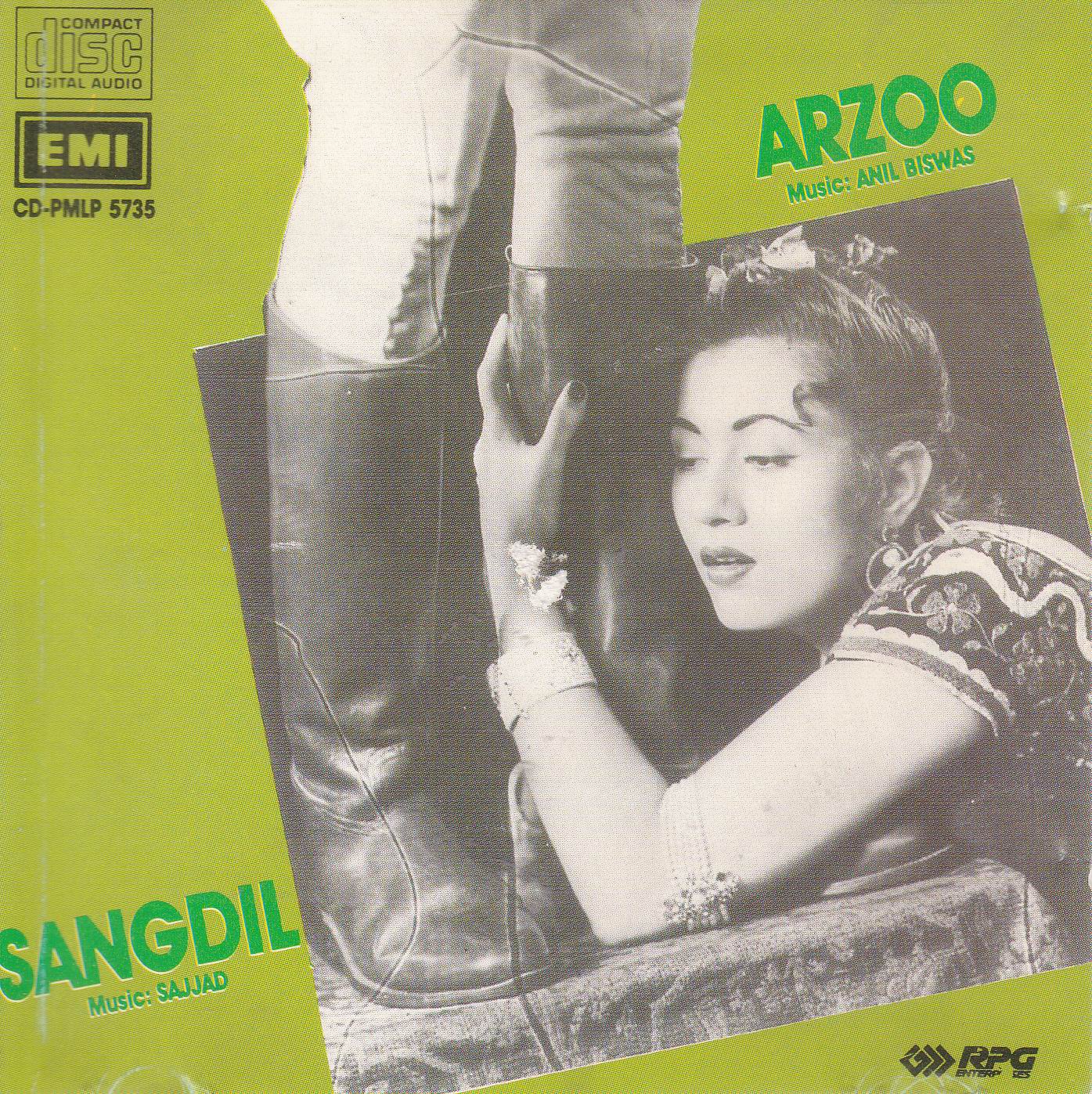 (image for) Indian Cd Atzoo Sangdil EMI CD