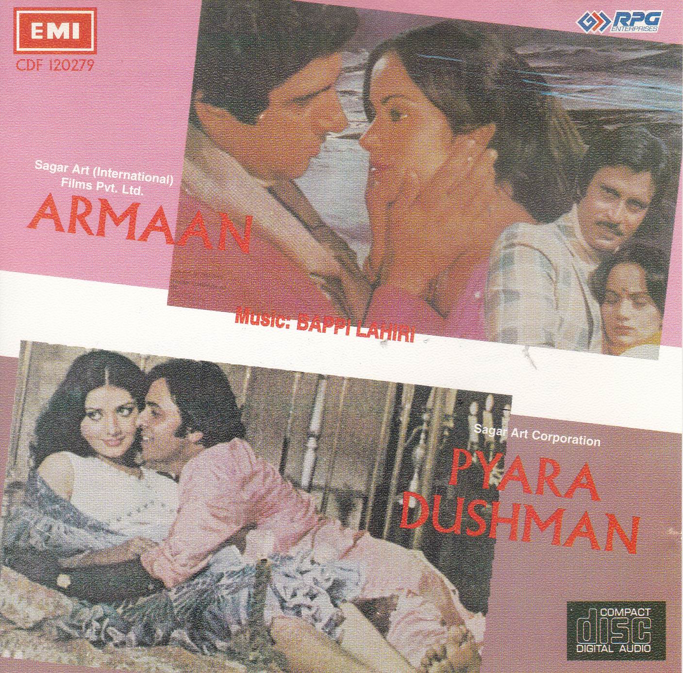 (image for) Indian Cd Armaan Pyara Dushman EMI CD