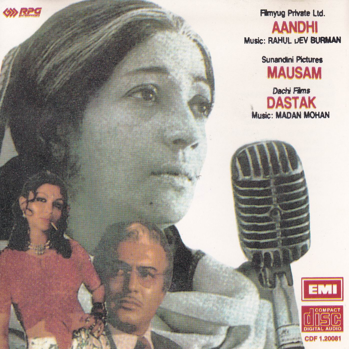 Indian Cd Aandhi Mausam Dastak EMI CD