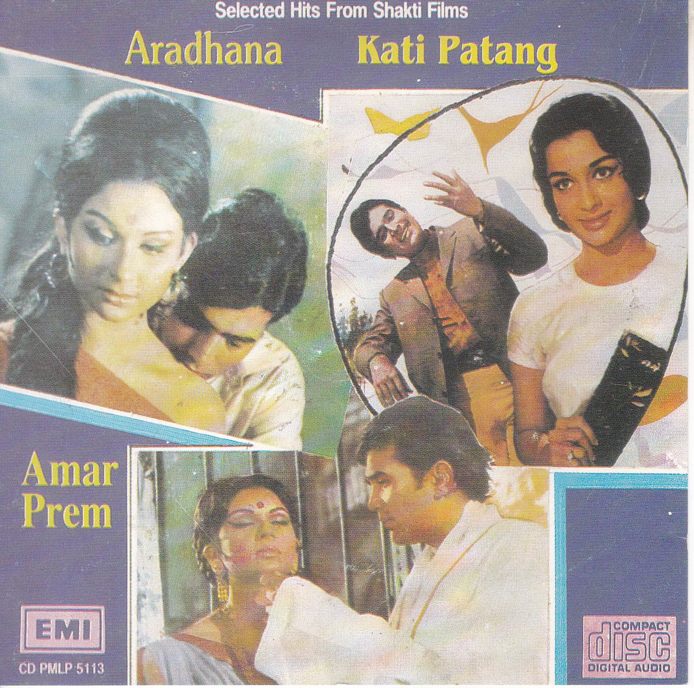 (image for) Indian Cd Aradhana Kati Patang Amar Prem EMI CD