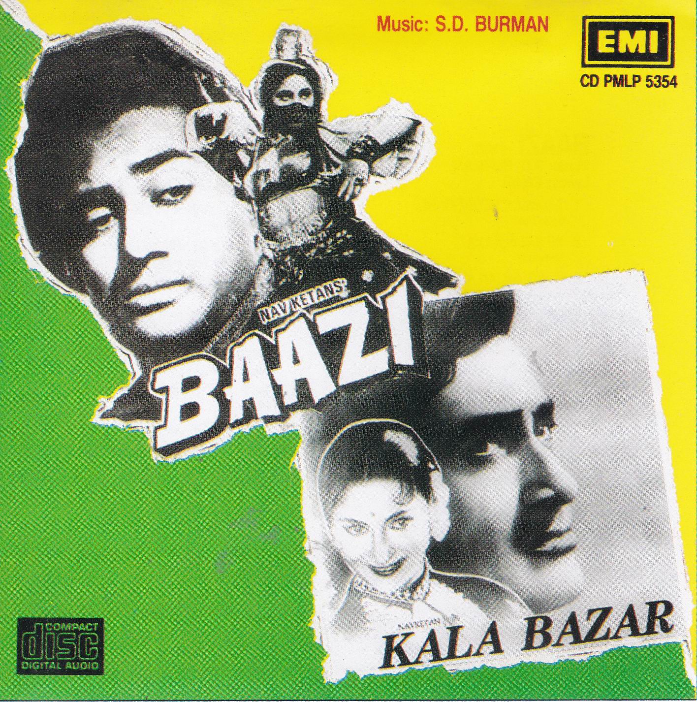 (image for) Indian Cd Baazi Kala Bazar EMI CD