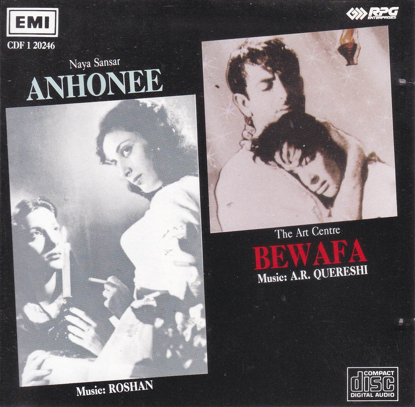 (image for) Indian Cd Anhonee Bewafa EMI CD