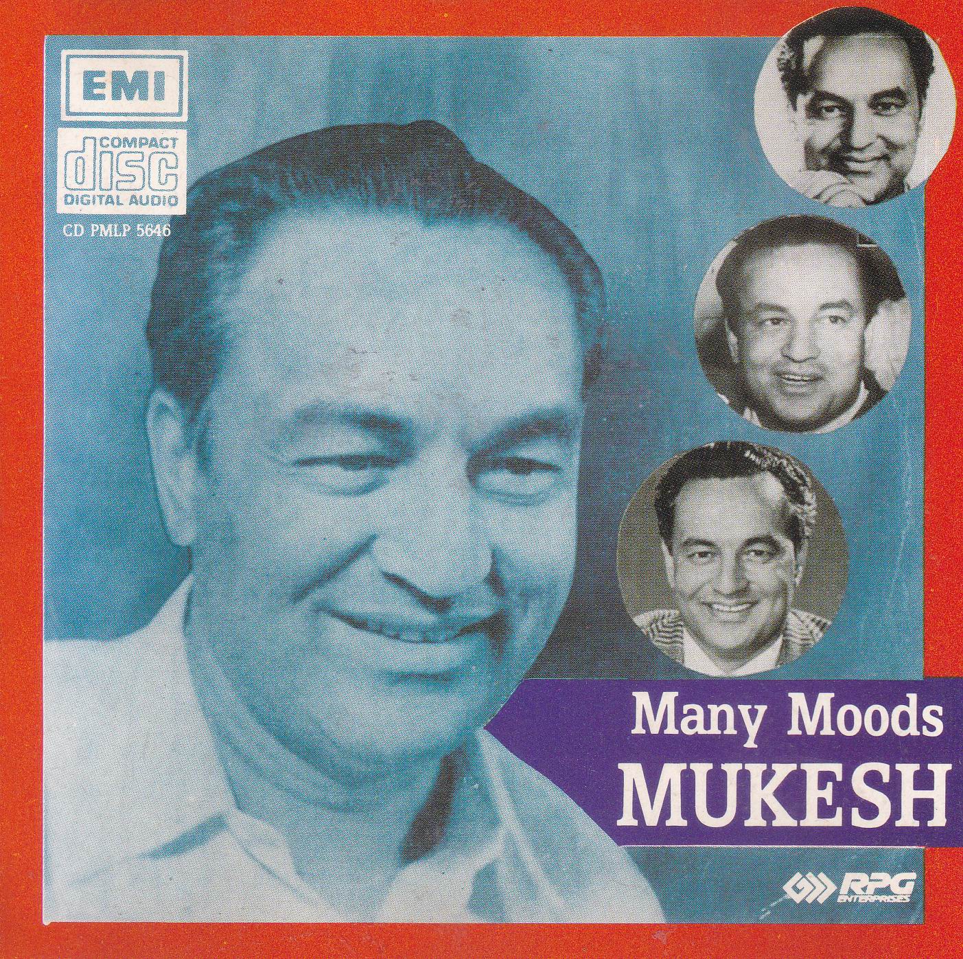 (image for) Many Moods Mukesh EMI Cd