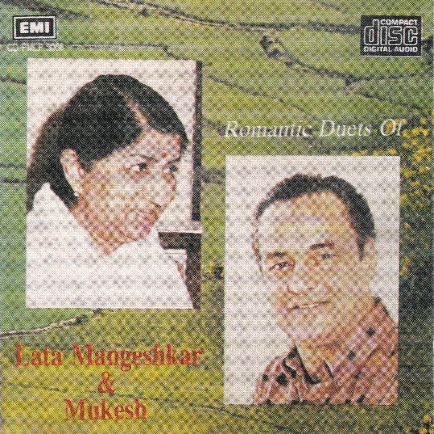 (image for) Romantic Duets Lata Mukesh EMI Cd