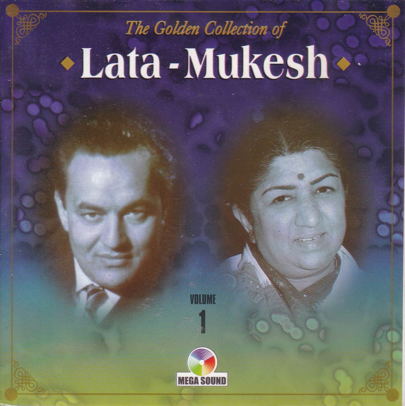 (image for) Golden Collectio Lata Mukesh Vol 1 MS CD Superb Recording