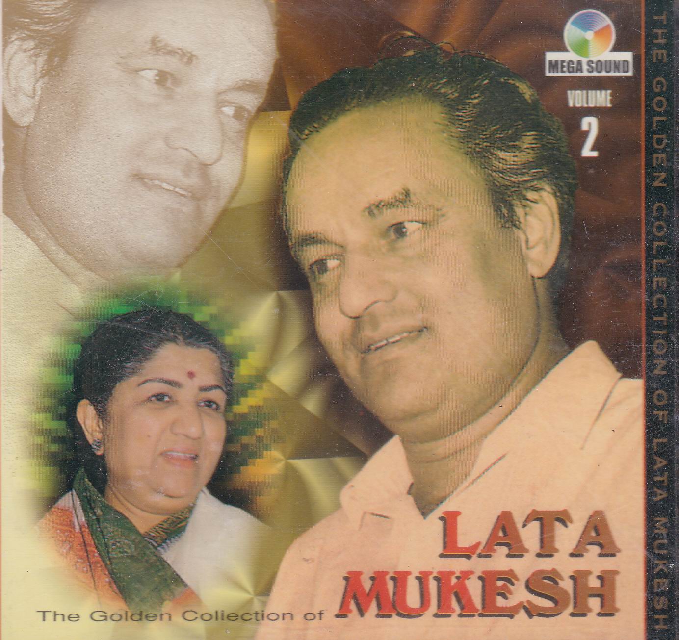 (image for) Golden Collectio Lata Mukesh Vol 2 MS CD Superb Recording