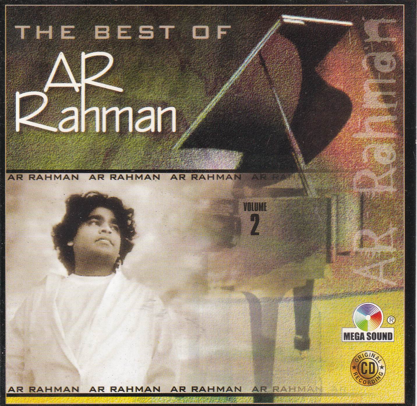(image for) The Best Of A R Rehman Vol 2 MS Cd Superb Recording