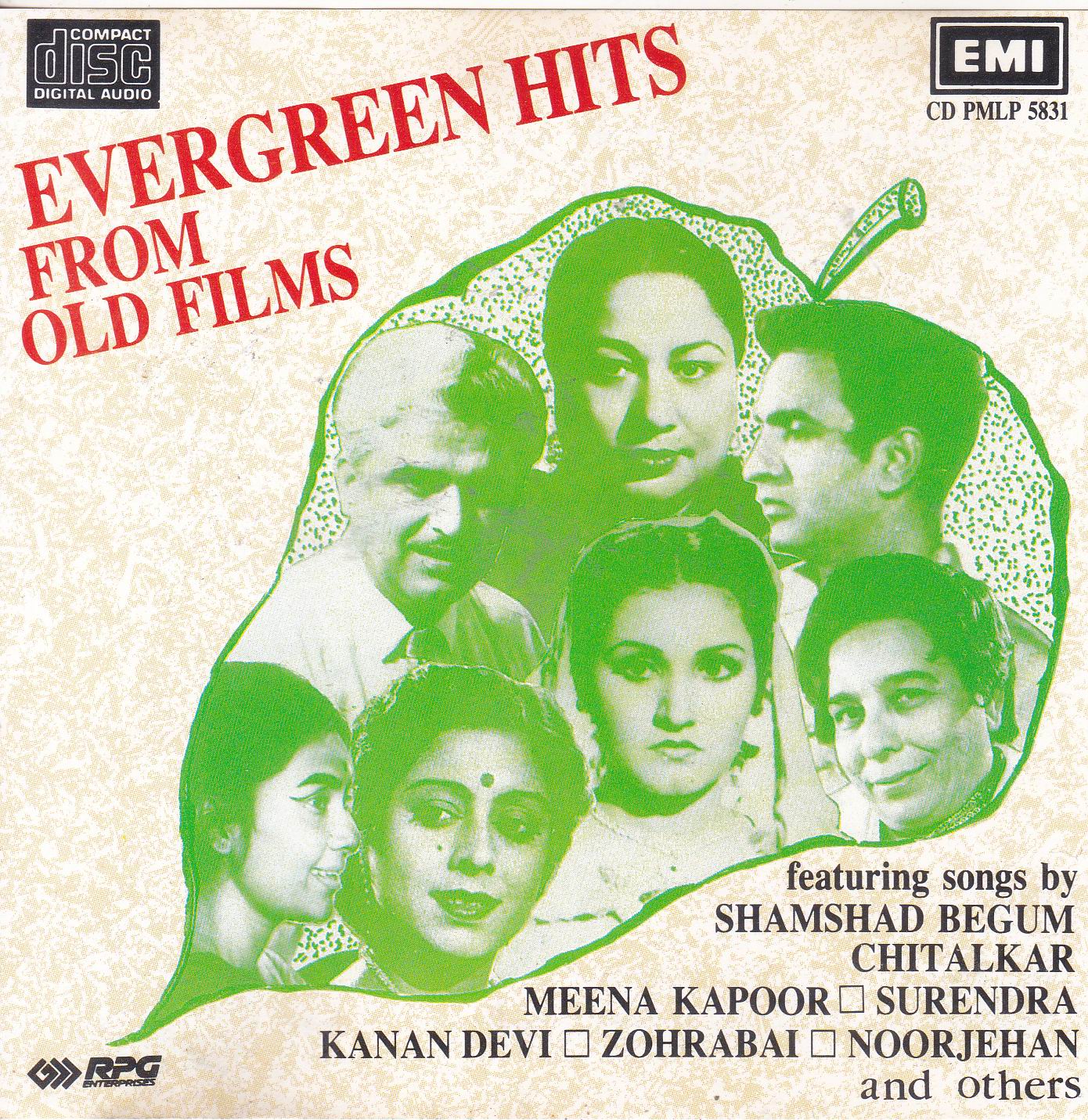 Evergreen Hits From Old Films Emi Cd - £50.00GBP : Pakistan Stamps Treasure