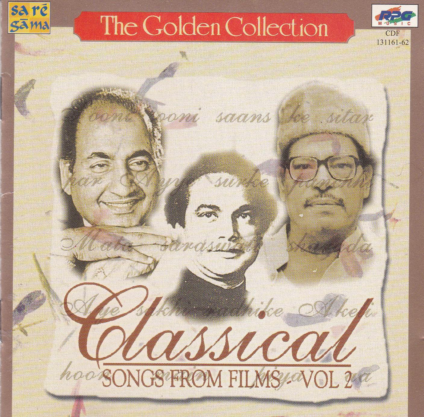 (image for) The Golden Collection Classical Songs Vol 2 EMI Cd