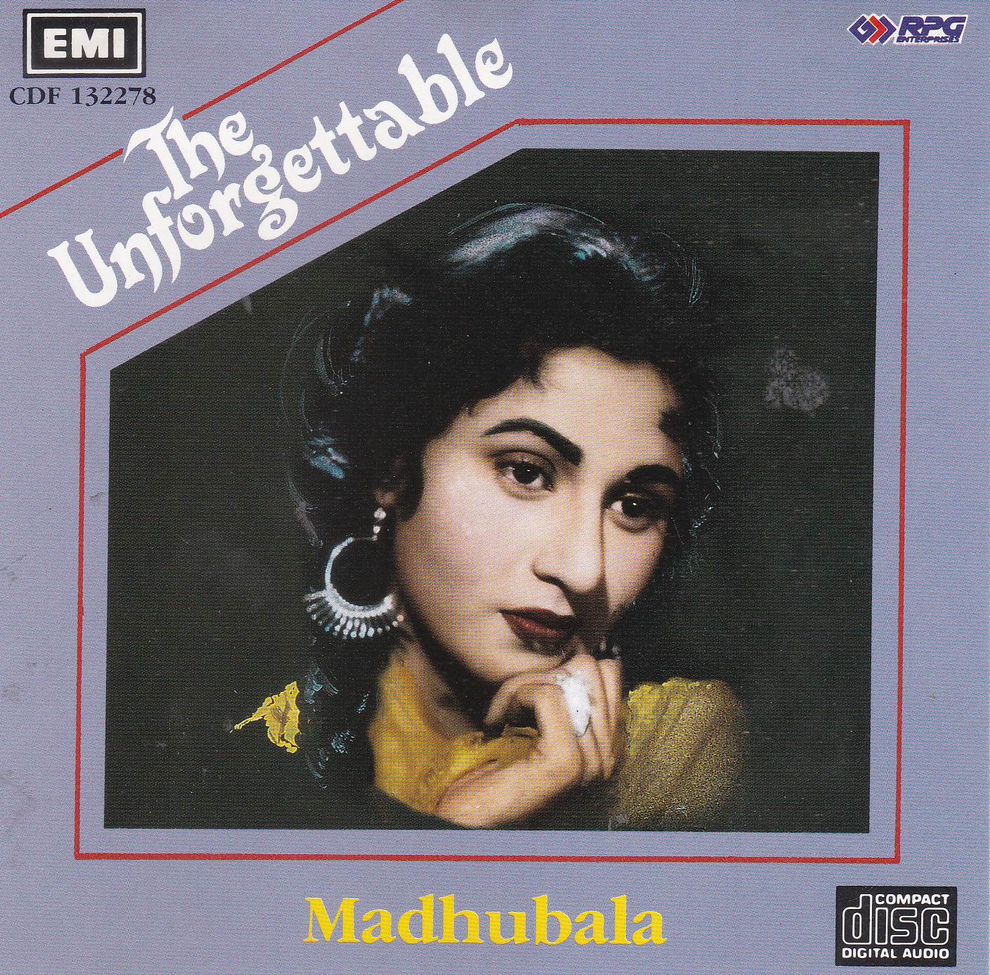 (image for) The Unforgettable Madhubala EMI CD