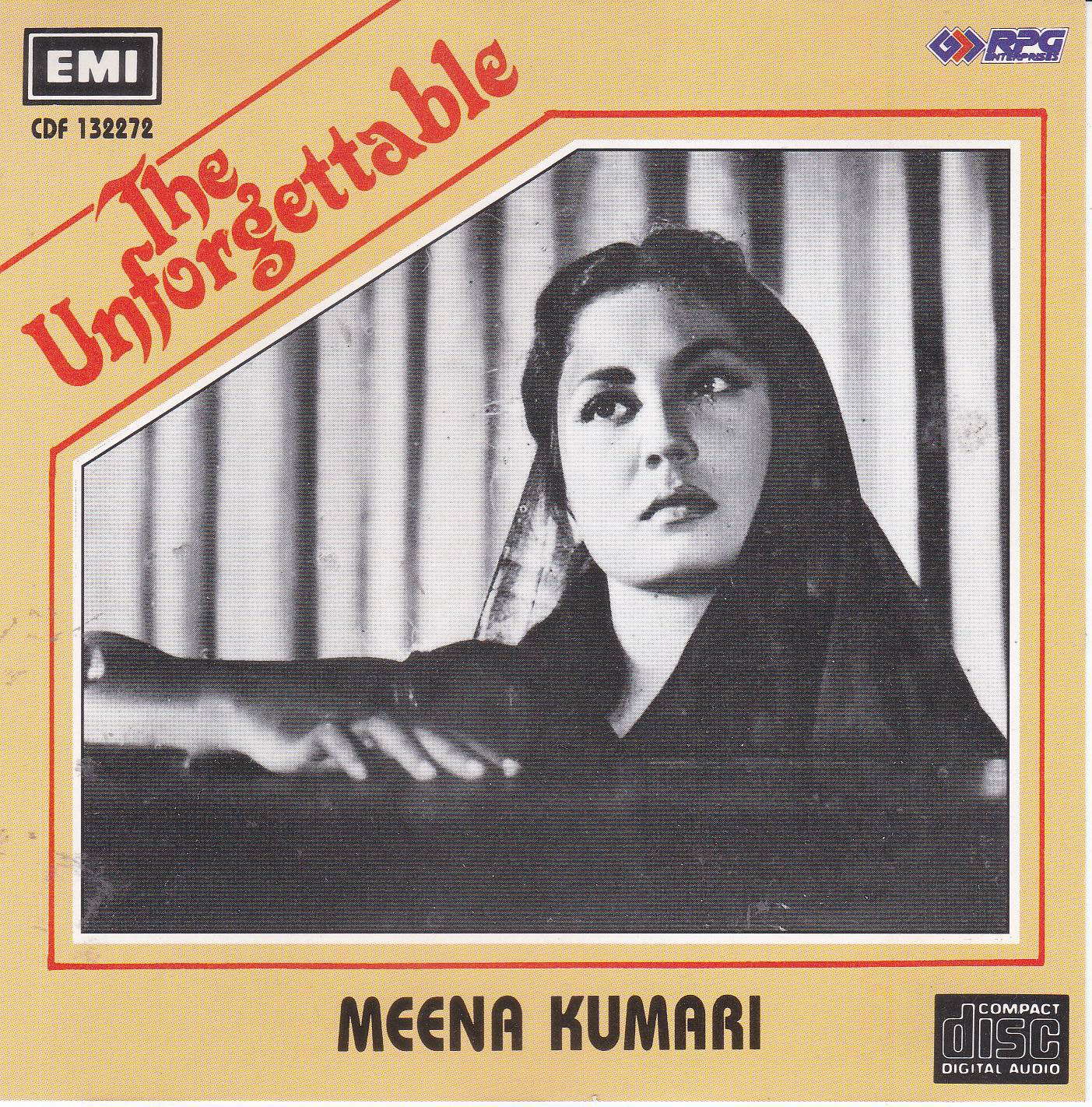 (image for) The Unforgettable Meena Kumari EMI CD