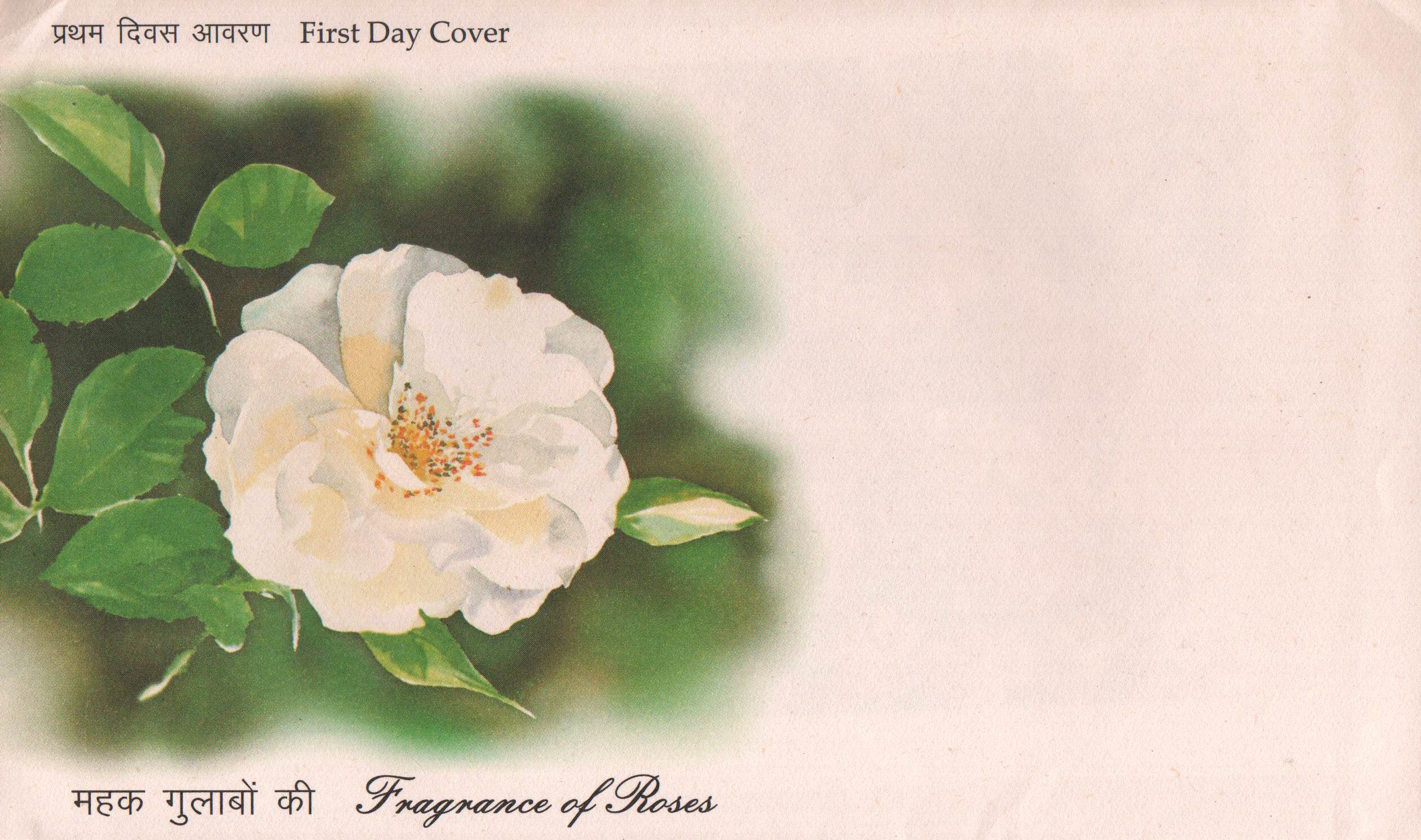(image for) India Stamps 2007 Fragrance Of Roses Booklet