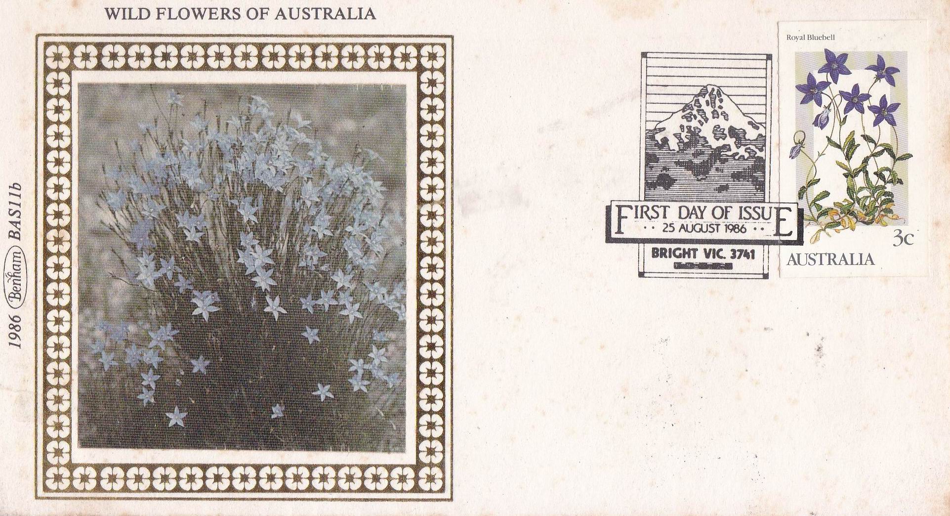 (image for) Australia Fdc 1986 Wild Flowers Of Australia