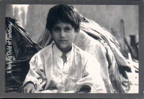 (image for) Pakistan Beautiful Postcard Young Child Peshawar