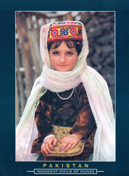 (image for) Pakistan Beautiful Postcard Innocent Girl Of Swat