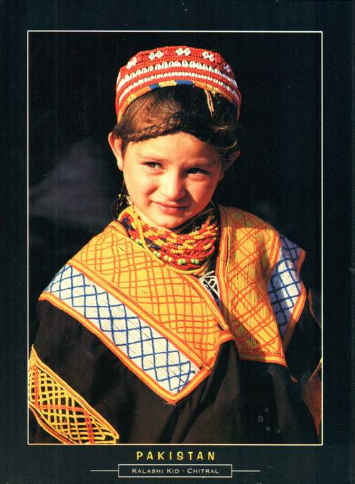 (image for) Pakistan Beautiful Postcard Kailash Kid Chitral