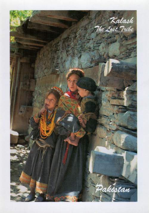 (image for) Pakistan Beautiful Postcard Kailash The Lost Tribe Swat