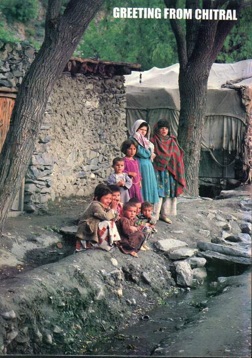 (image for) Pakistan Beautiful Postcard Innocent Kids Chitral