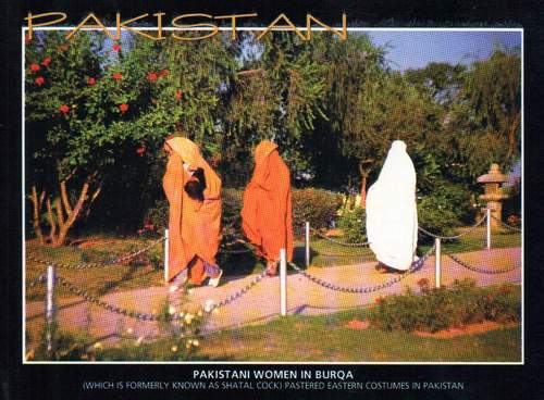 (image for) Pakistan Beautiful Postcard Panghat Girls Fething Water .