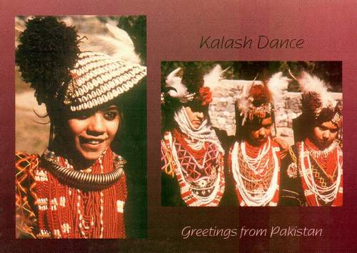 (image for) Pakistan Beautiful Postcard Kailash Dance Near Swat