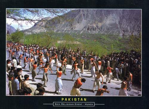 (image for) Pakistan Beautiful Postcard Shia Religious Event