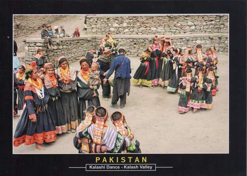 (image for) Pakistan Beautiful Postcard Kailash Dance Near Swat