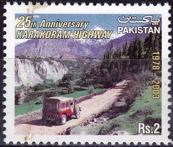 (image for) Pakistan Stamps 2003 Karakoram Highway