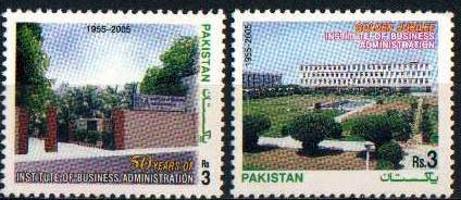 (image for) Pakistan Stamps 2005 Institute of Business Administration
