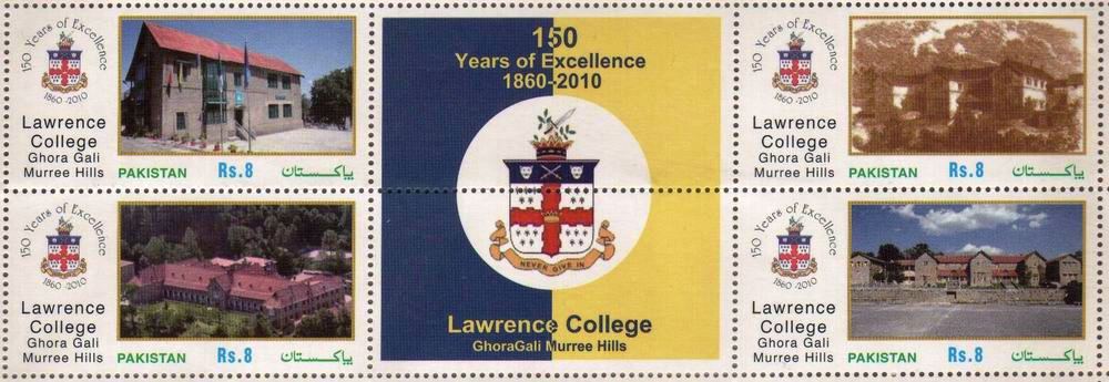 (image for) Pakistan Stamps 2010 Lawrence College Ghara Gali