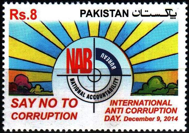 (image for) Pakistan Stamps 2014 International Anti Corruption Day