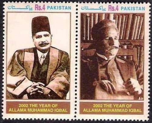 (image for) Pakistan Stamps 2002 Allama Muhammad Iqbal