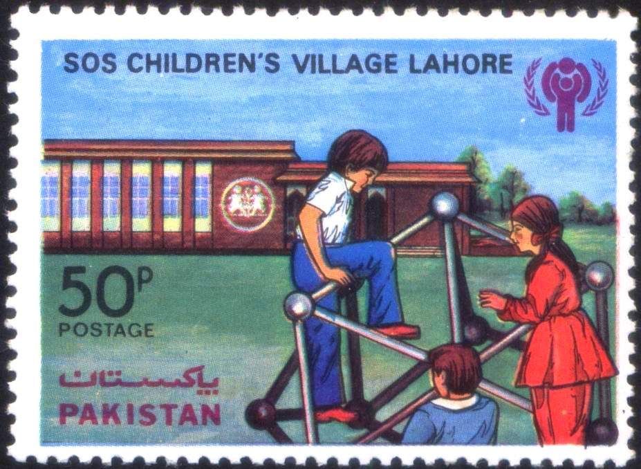 (image for) Pakistan Stamps 1979 SOS Children's Village Lahore