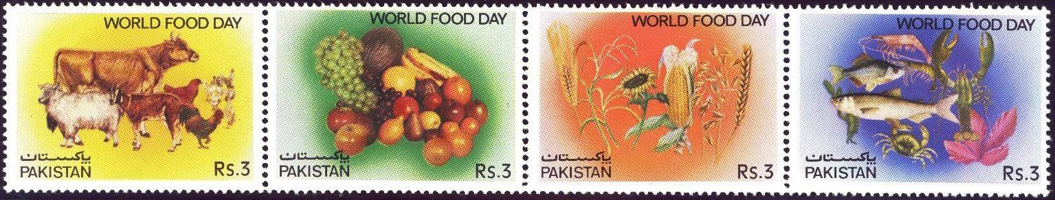 (image for) Pakistan Stamps 1983 World Food Day