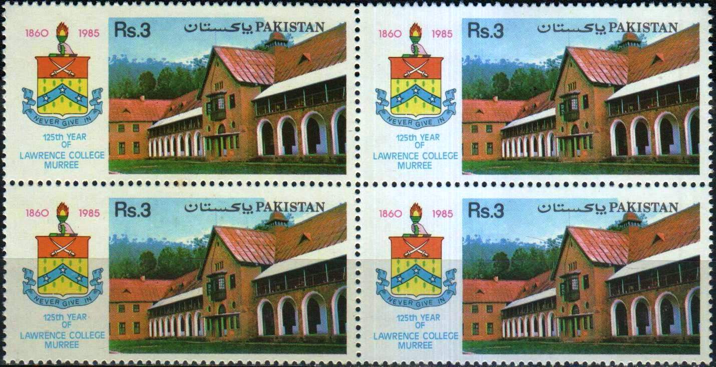 (image for) Pakistan Stamps 1985 Lawrence College Murree