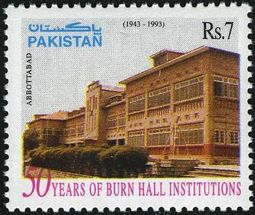 (image for) Pakistan Stamps 1993 Burn Hall Institutions Abbottabad