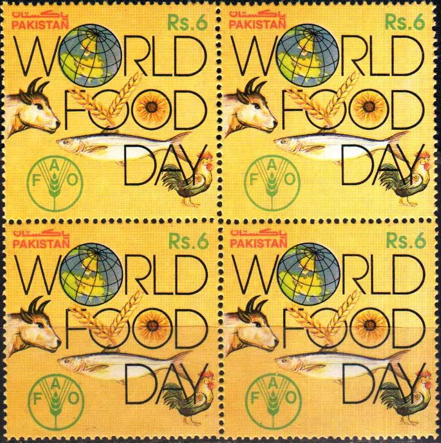 (image for) Pakistan Stamps 1993 World Food Day