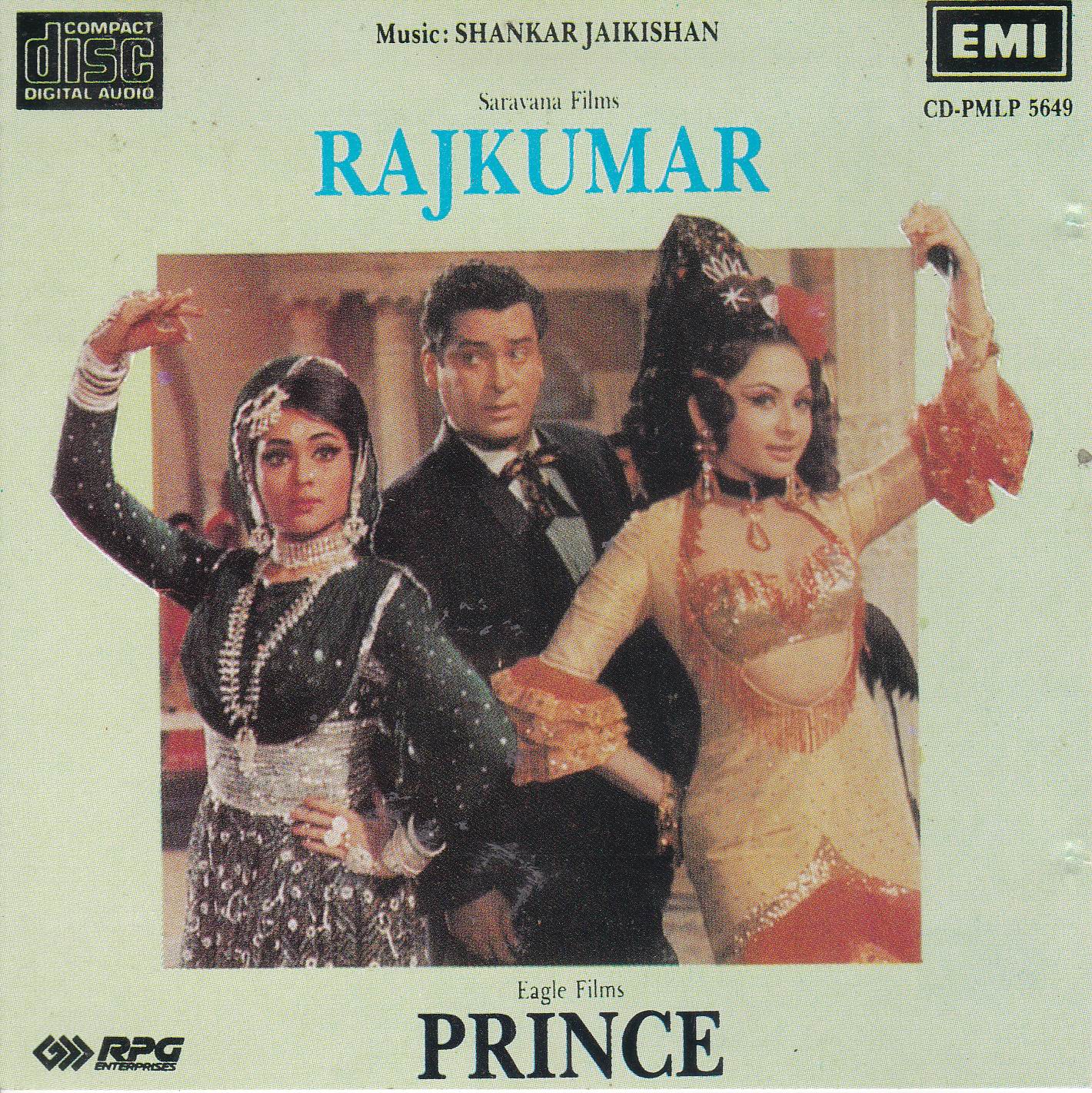 (image for) Indian Cd Raaj Kumar Prince EMI CD