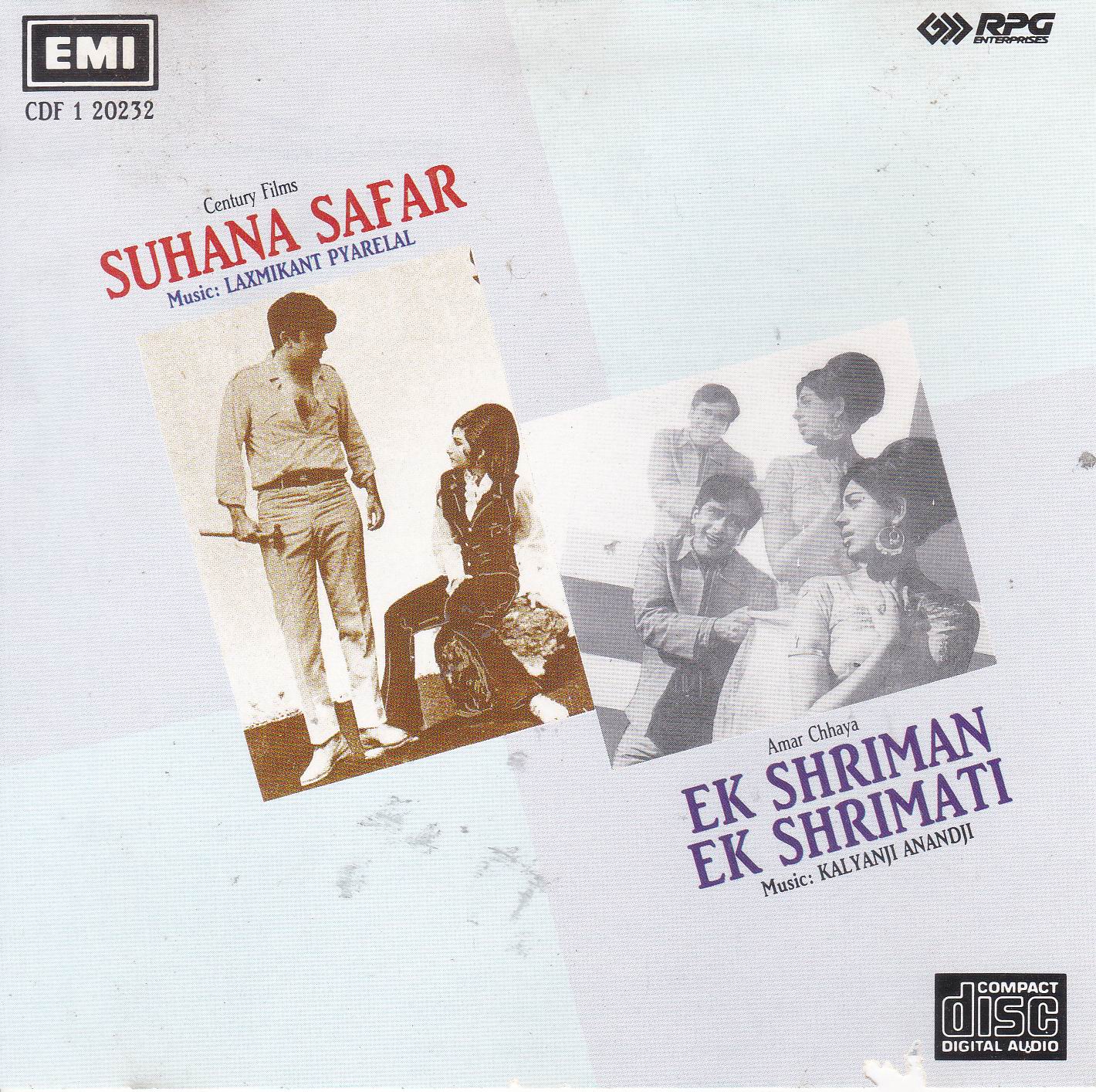 (image for) Indian Cd Suhana Safar Ek Shriman Ek Shrimati EMI CD