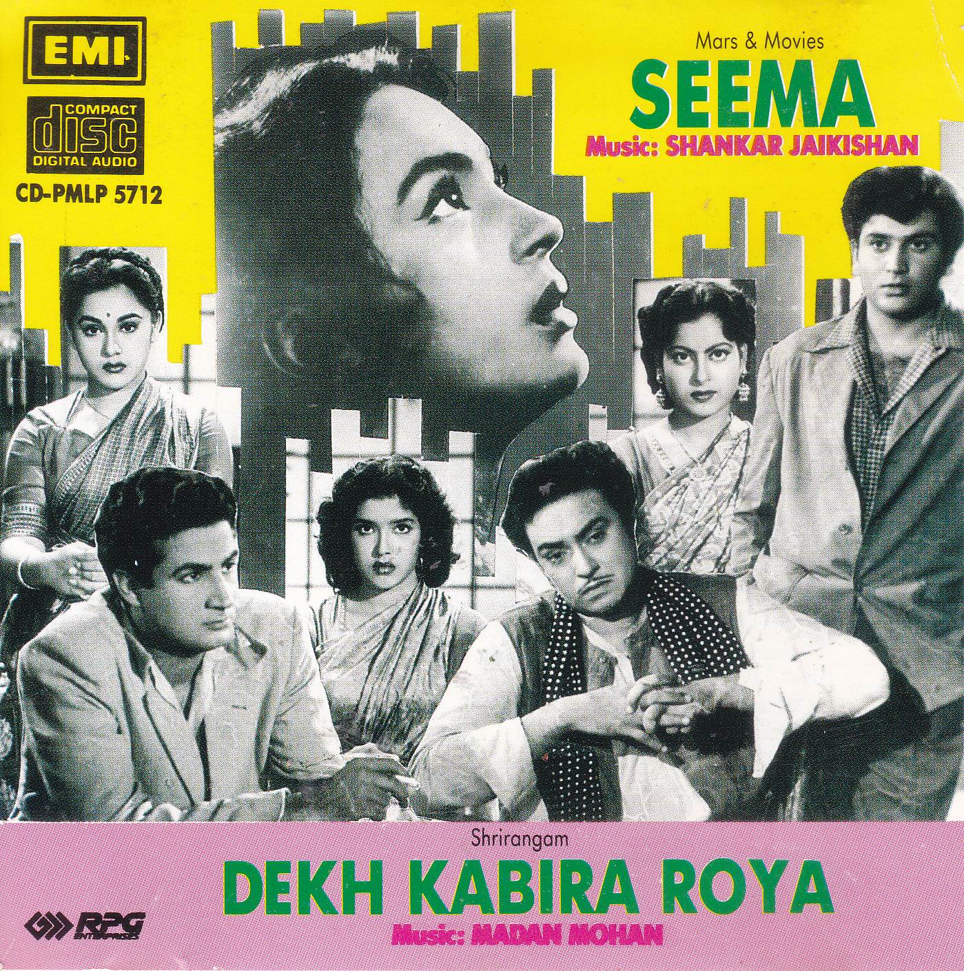 (image for) Indian Cd Seema Dekh Kabira Roya EMI CD