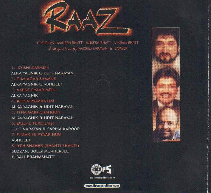 (image for) Indian Cd Raaz EMI CD