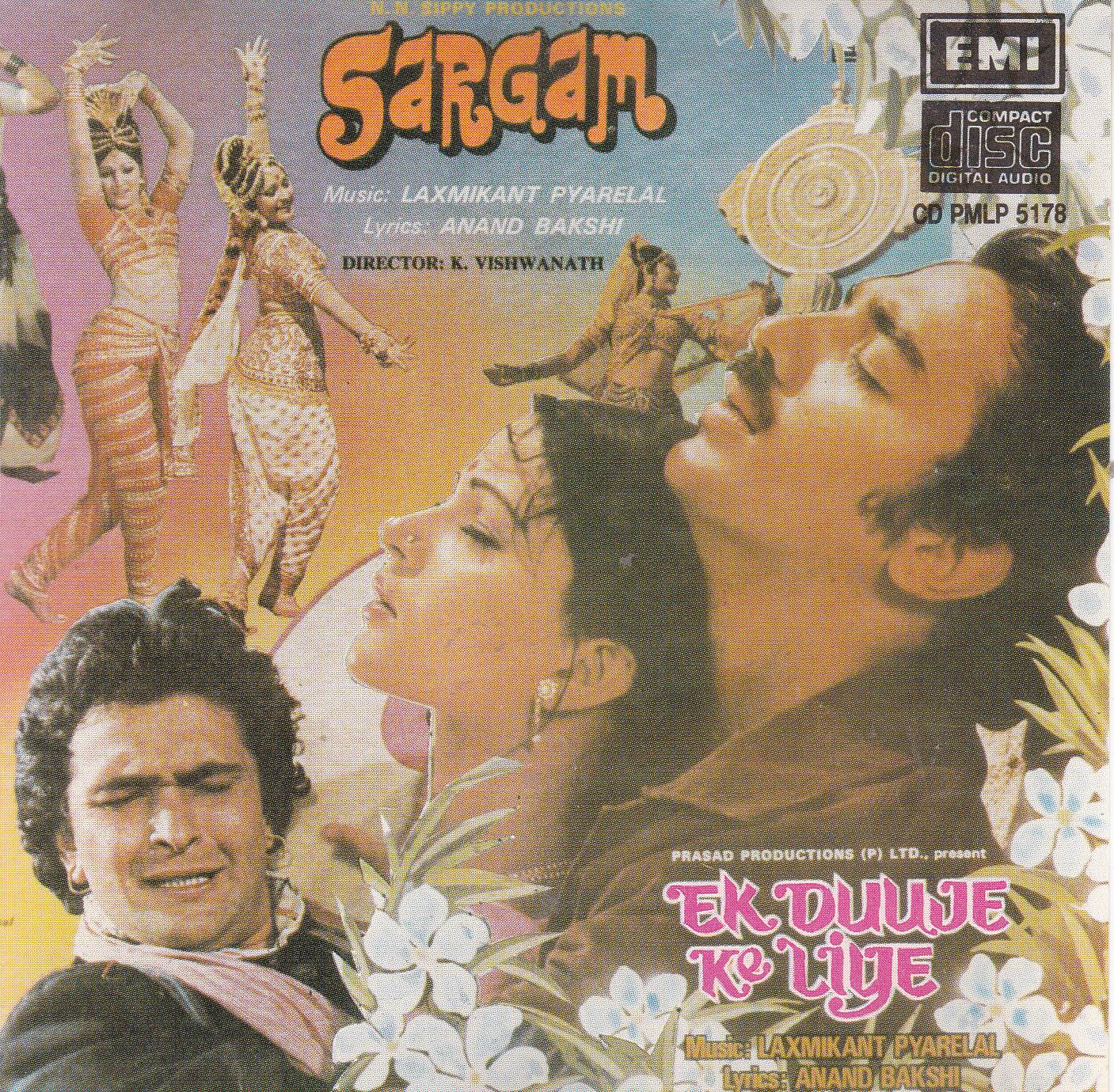 (image for) Indian Cd Sargam Ek Duje Ke Kiye EMI CD