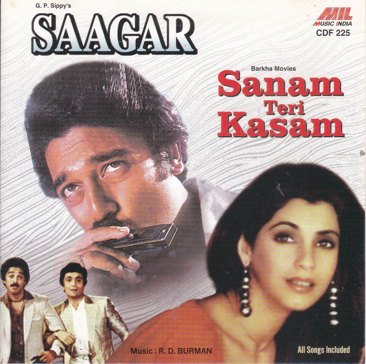 (image for) Indian Cd Saagar Sanam Teri Kasam EMI CD