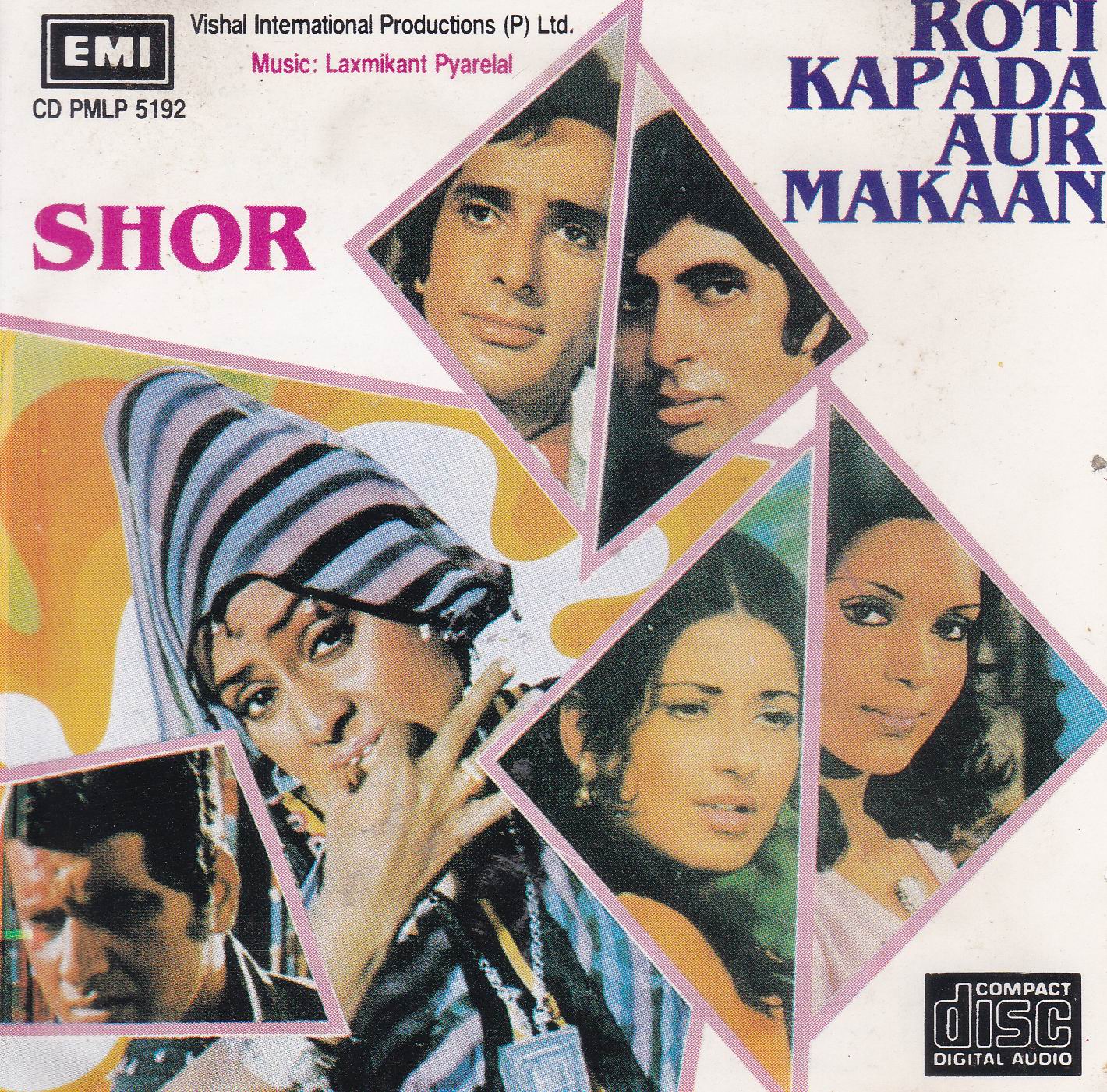 (image for) Indian Cd Shor Roti Kapada Aur Makaan EMI CD