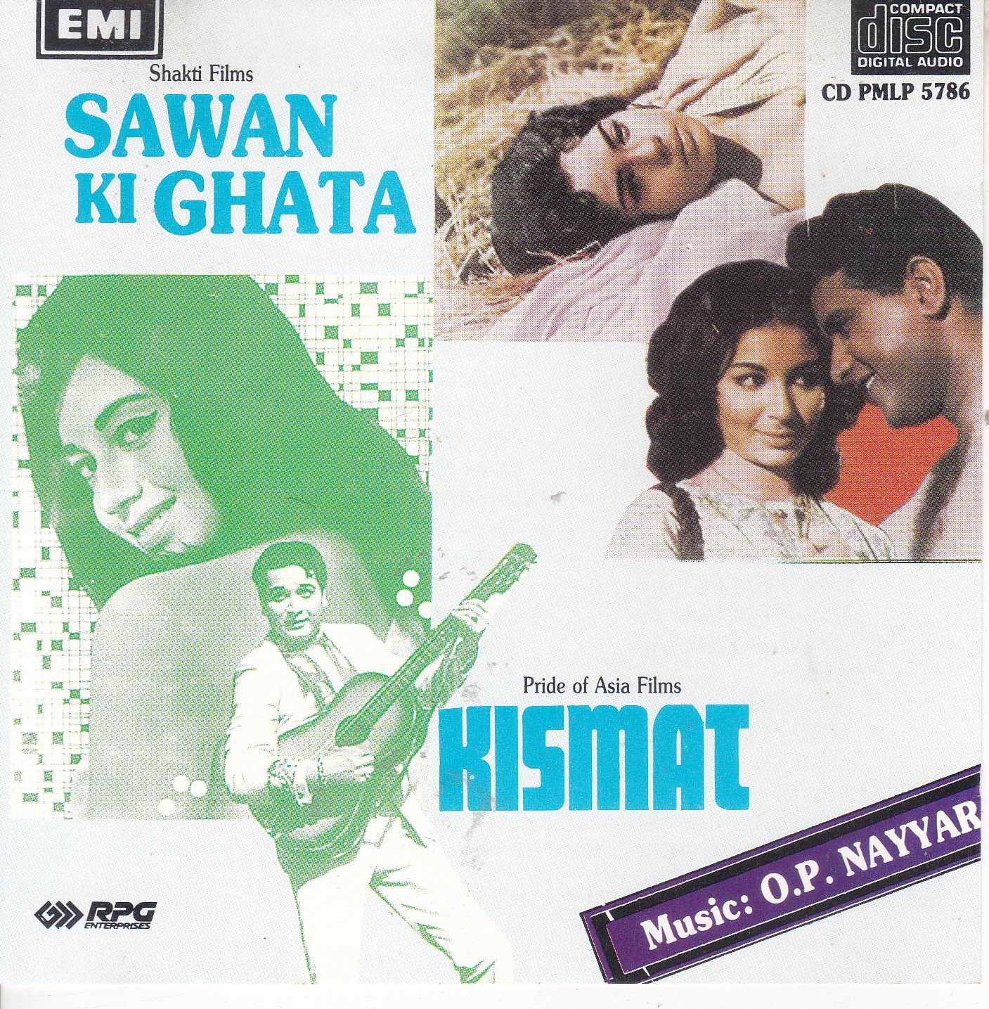 (image for) Indian Cd Sawan Ki Ghata Kismat EMI CD